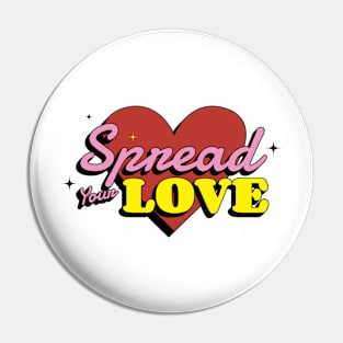 Spread The Love Pin