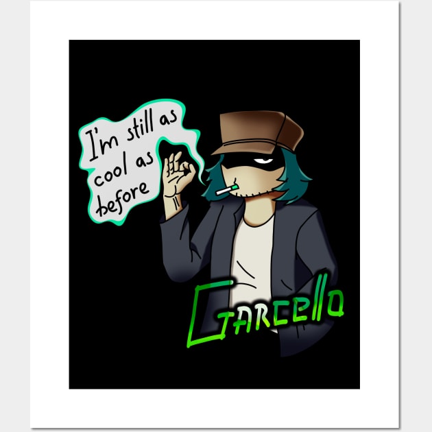 Garcello fnf mod character Funny Tshirt Poster for Sale by