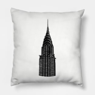 Chrysler Building New York Pillow