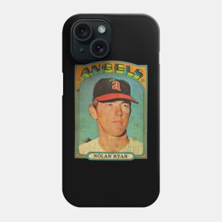 VINTAGE BASEBALL - NOLAN RYAN Phone Case