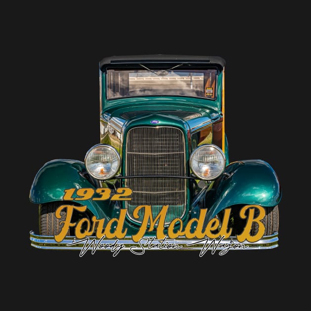 1932 Ford Model B Woody Station Wagon by Gestalt Imagery