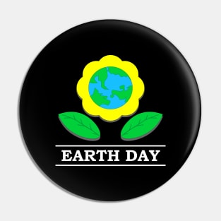 Happy Earth Day Pin