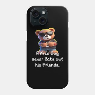 Never Rat teddy bear Phone Case