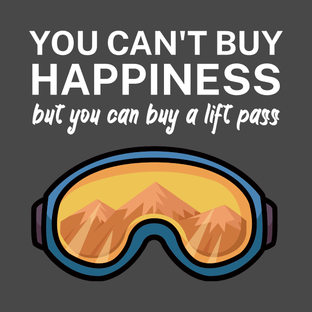 You cant buy happiness but you can buy a lift pass by maxcode