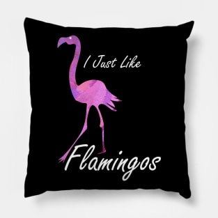 Flamingos flamingo Pillow