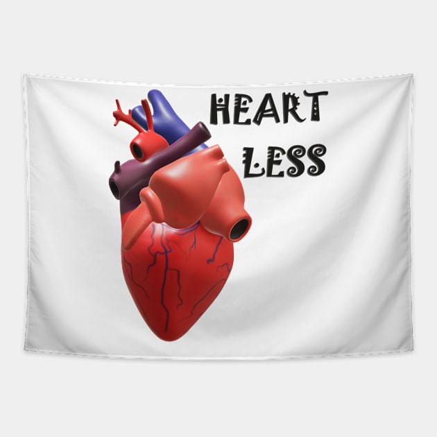 heartless body anatomy Tapestry by myouynis