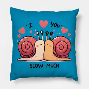 Snails in love Pillow