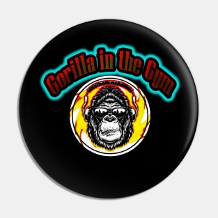 Gorilla in the gym Pin