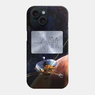 Pioneer 10 plaque Phone Case