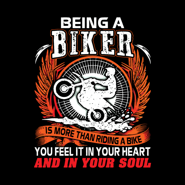 Being a biker you feel it in your heart by adrinalanmaji