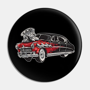 American Muscle Car T-Shirt Pin