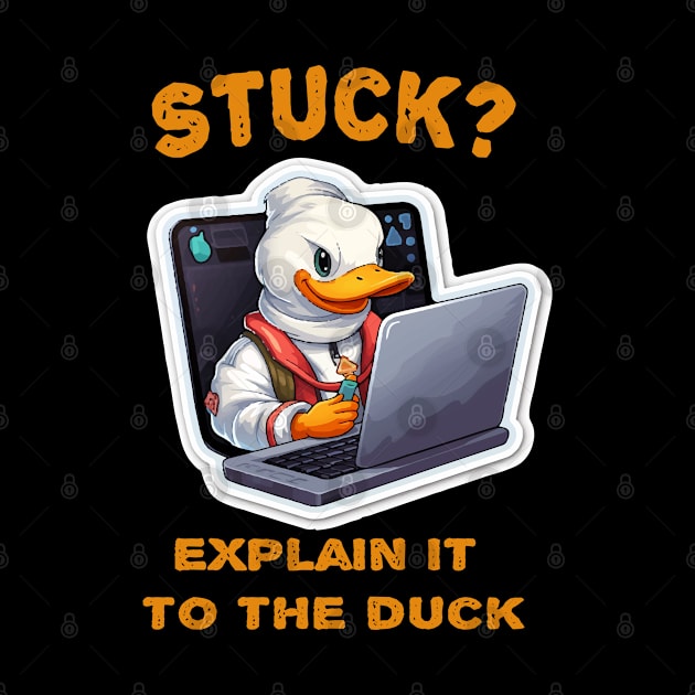 Stuck explain it to the duck by ArtfulDesign