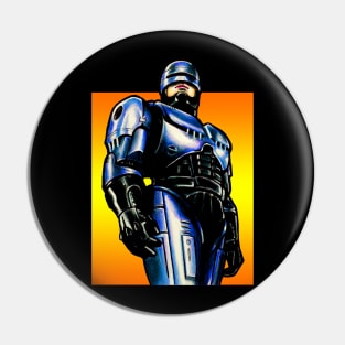 robot cop Pin