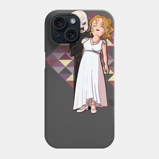 Buffy vs The Master Phone Case by travistruant