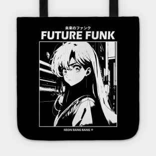 Future Funk Vaporwave Manga Aesthetic Tote