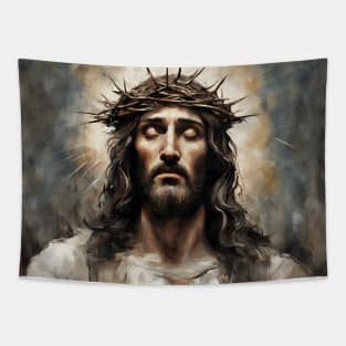 the shining face of the Lord Jesus Tapestry