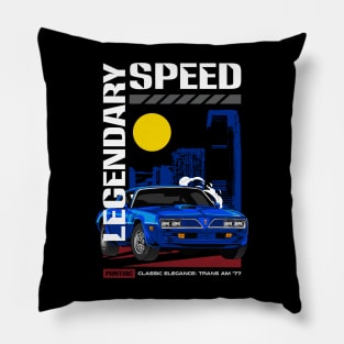 Vintage V8 Trans Am Pillow