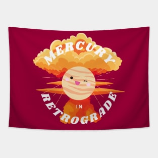 Mercury in retrograde Funny Astrology Gift Zodiac Tapestry