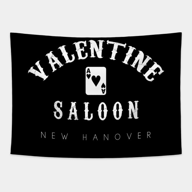 Valentine Saloon Tapestry by Scarebaby