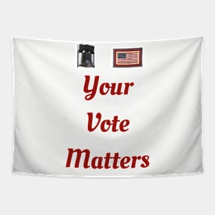 Your Vote Matters Tapestry