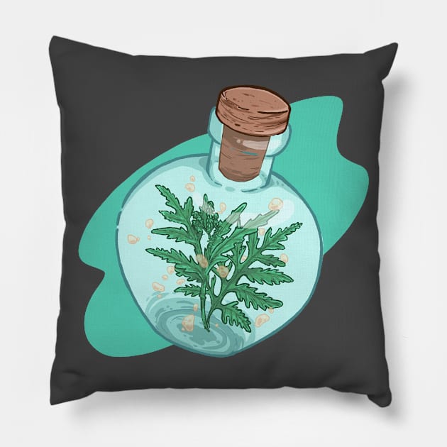 Medicinal Suico Pillow by cotyt