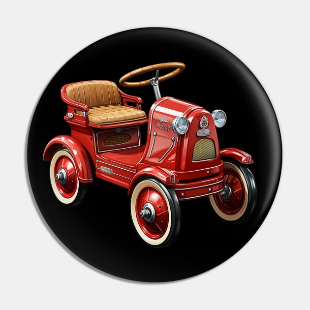 Red Toy Peddle Car Pin by tfortwo