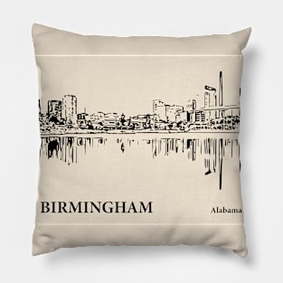 Birmingham - Alabama Pillow