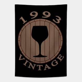 Vintage Wine Lover Birthday 1993 Tapestry