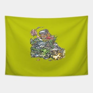 K.GRiMM SNoT and GoBLiNZ Tapestry