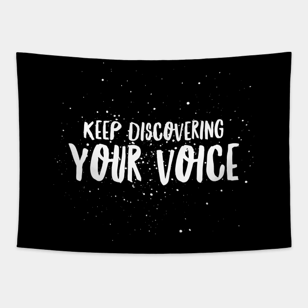 SLP Keep Discovering Your Voice Tapestry by coloringiship