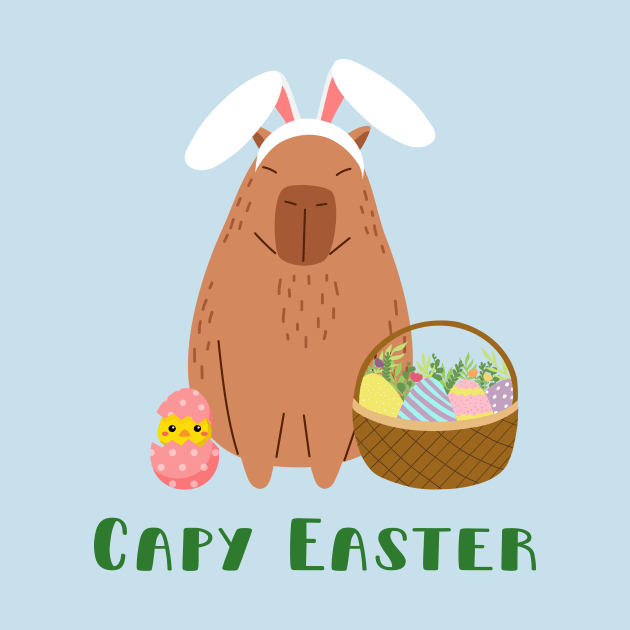 Capy Easter by IllustrasAttic