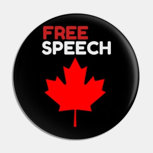 free speech canada  freedom  lovers Pin