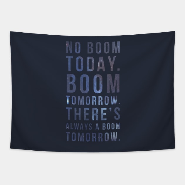 No Boom Today Tapestry by PatriciaLupien