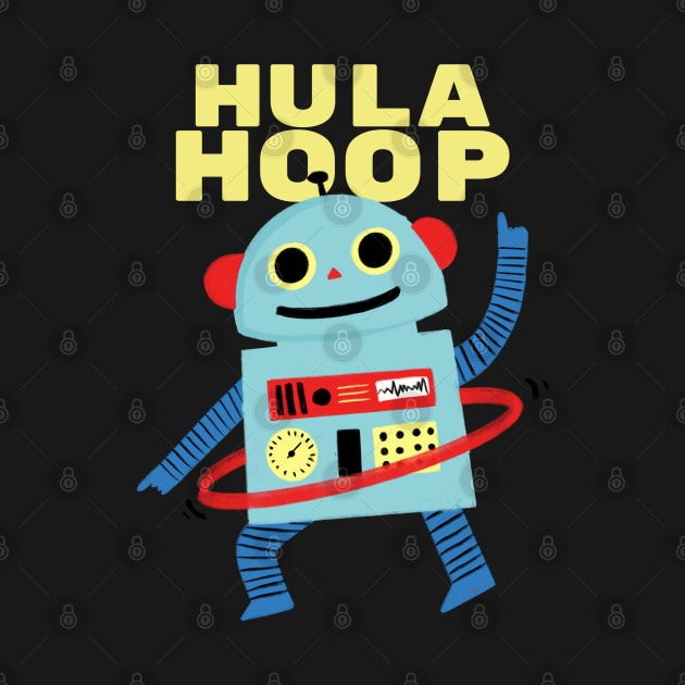 Hula Hoop Robot by soondoock