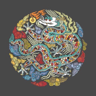 colorful dragon T-Shirt