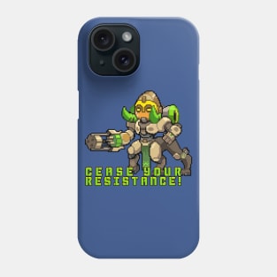 Overwatch - Orisa Pixel Quote Phone Case