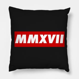 Class of MMXVII (2017) Pillow