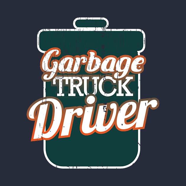 Garbage Truck Driver by bluerockproducts