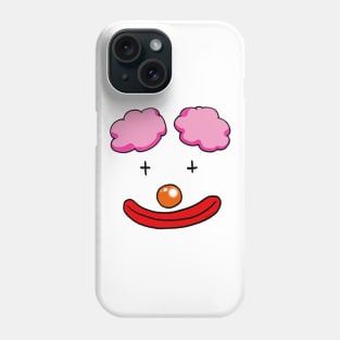 fun clown face Phone Case