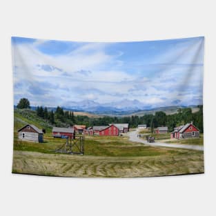 The Past Ranch Tapestry