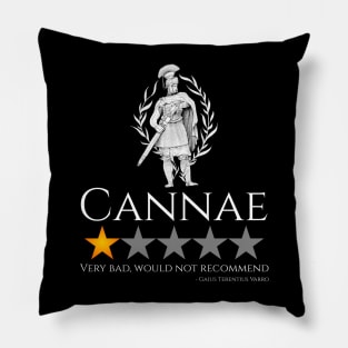 Ancient Rome History Meme - Battle Of Cannae Pillow