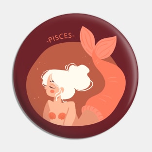 Zodiac Pisces Pin