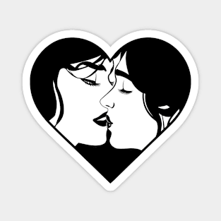 LESBIAN KISSSS Magnet