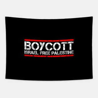 Boycott Israel Free Palestine - Stand For Palestinian Rights Tapestry