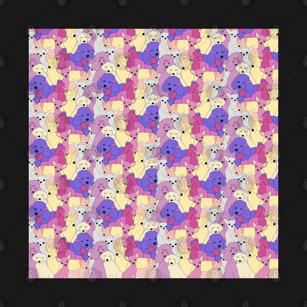 Cute dogs pattern by smoochugs