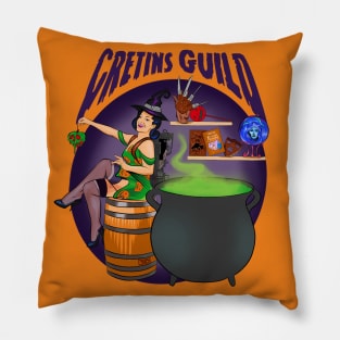 Welcome to the Spooky Guild! Pillow