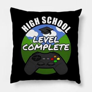 High School Level Complete Gamer Class Of 2021 Pillow