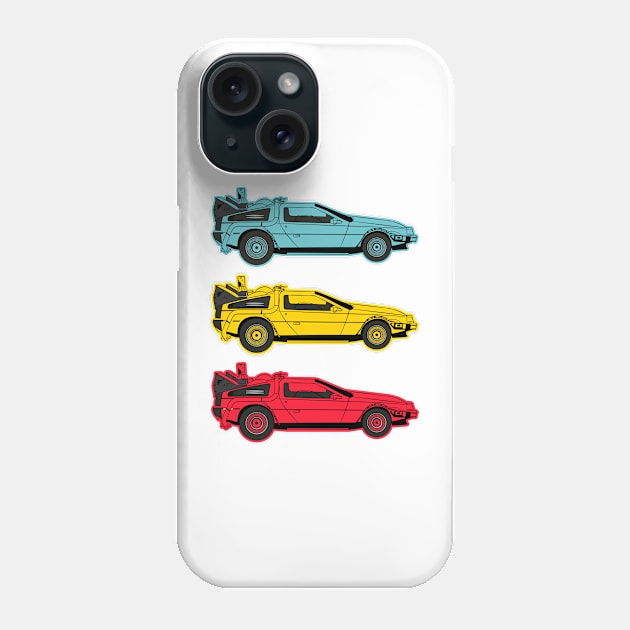 Back To The 80s Phone Case by Worldengine