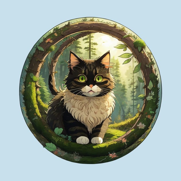 Norwegian Forest Kitten by Pet And Petal