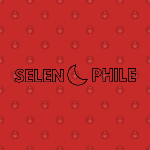 Selenophile Typography Design 2 by Minisim